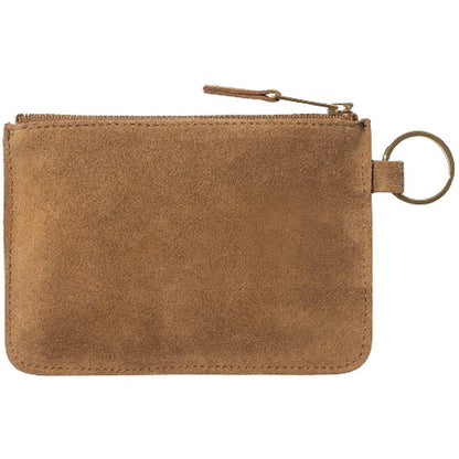 Portafogli Unisex Carhartt Wip - Suede Zip Wallet - Marrone