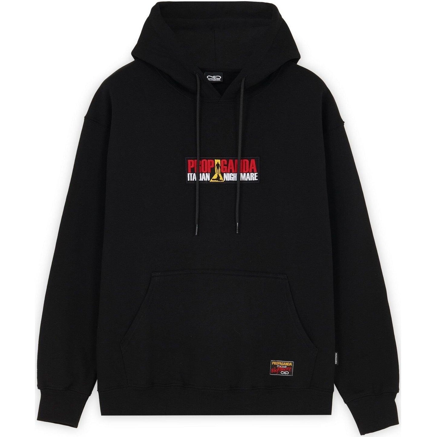 Felpe con cappuccio Uomo Propaganda - Nightmare Box Logo Hoodie - Nero