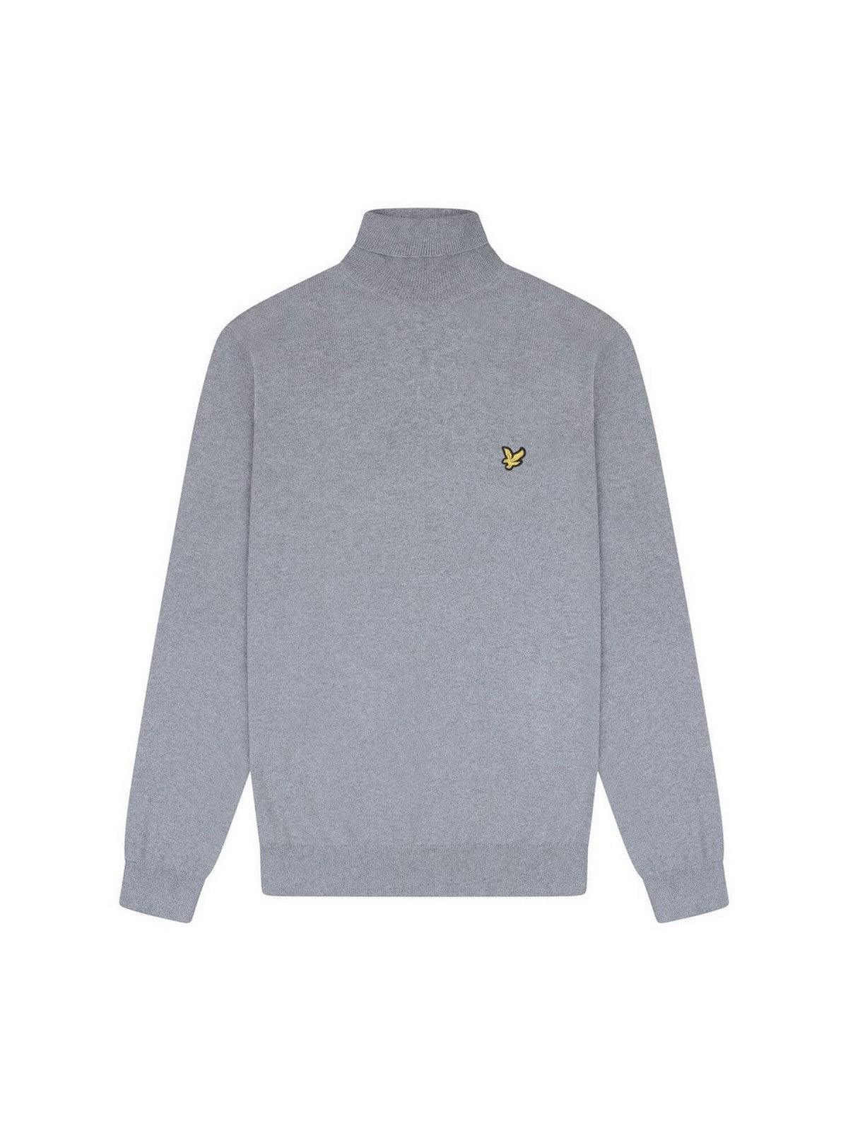 Maglioni Uomo Lyle Scott Roll Neck Jumper Grigio MrJam Store