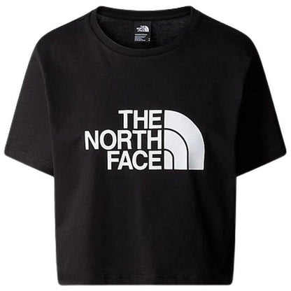 T-shirt Donna The North Face - W S/S Cropped Easy Tee - Nero