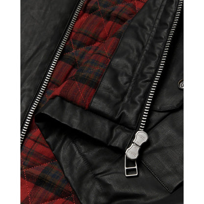 Giacche Uomo Woodbird - WBPing Waxed Short Jacket - Nero