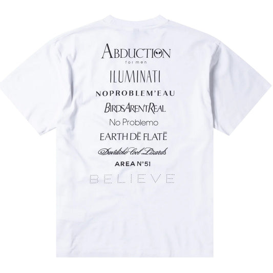 T-shirt Uomo NO PROBLEMO - Eau De Problemo SS Tee - Bianco