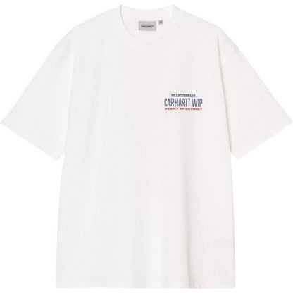 T-shirt Uomo Carhartt Wip - S/S Arcan T-Shirt - Bianco