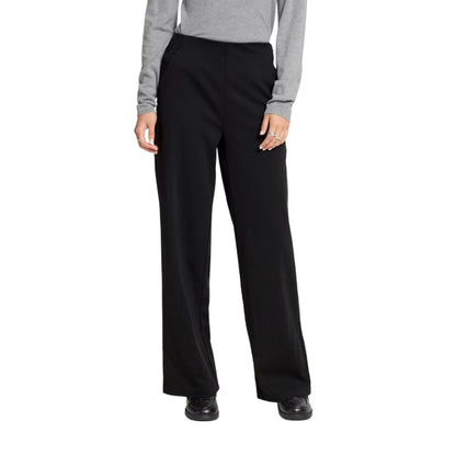 Pantaloni Donna Ichi - Ihkate Wide Pa2 - Nero