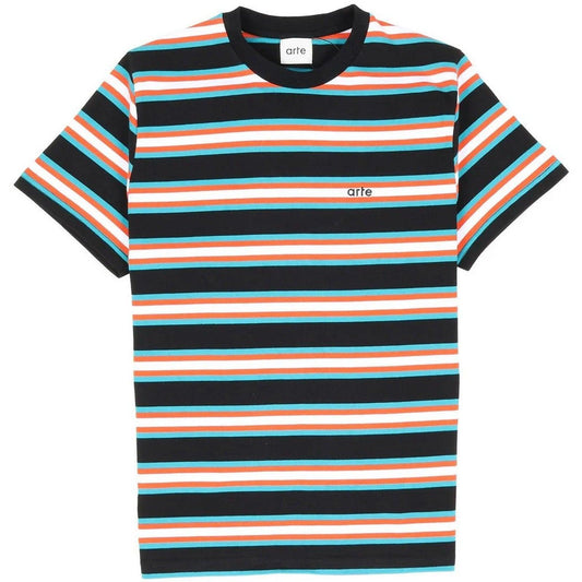 T-shirt Uomo Arte Antwerp - Téry Stripes T-Shirt - Nero