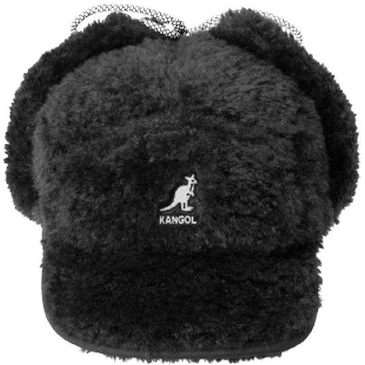 Baschi e berretti Unisex Kangol - Faux Shearling Utility Flap Ca - Nero