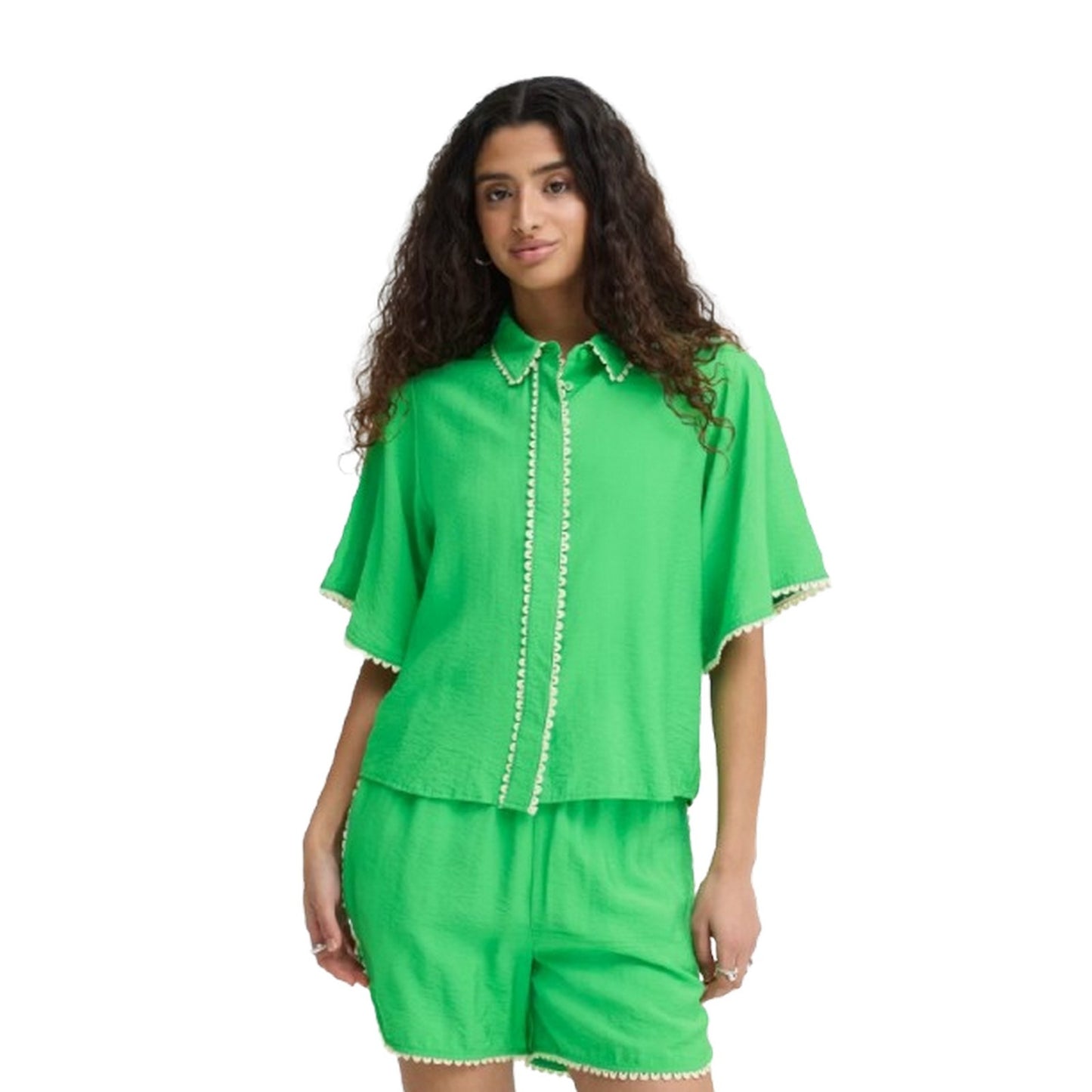 Bluse e camicie Donna Ichi - Ihleni Sh - Verde
