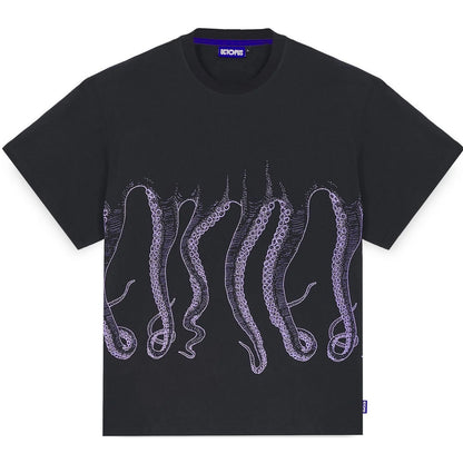 T-shirt Uomo Octopus - Octopus Outline Tee - Nero