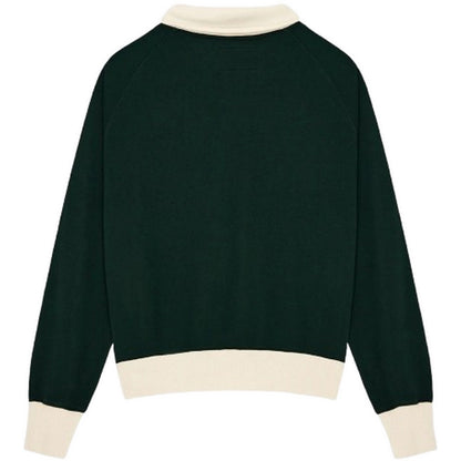 Maglie a manica lunga Uomo Deus Ex Machina - Specter Zip Sweat - Verde