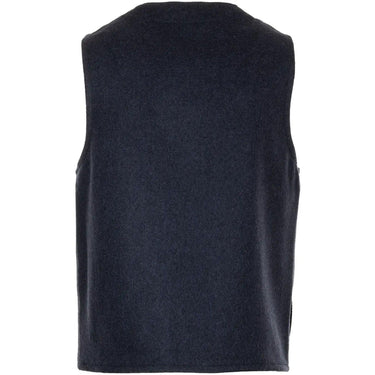 Gilet Uomo Chesapeake's - Outdoor Heavy Weight Wool vest Oregon - Blu