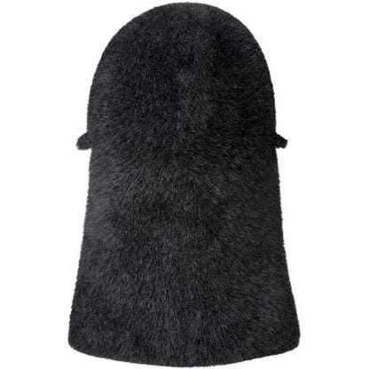 Passamontagna Unisex Kangol - Faux Fur Balaclava - Nero