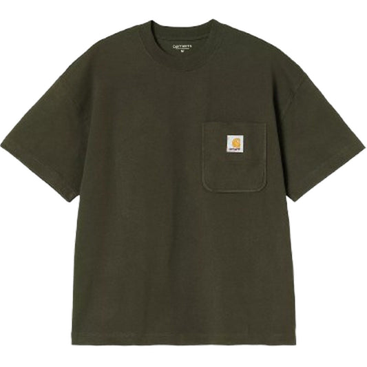 T-shirt Uomo Carhartt Wip - S/S Work Pocket T-Shirt - Verde