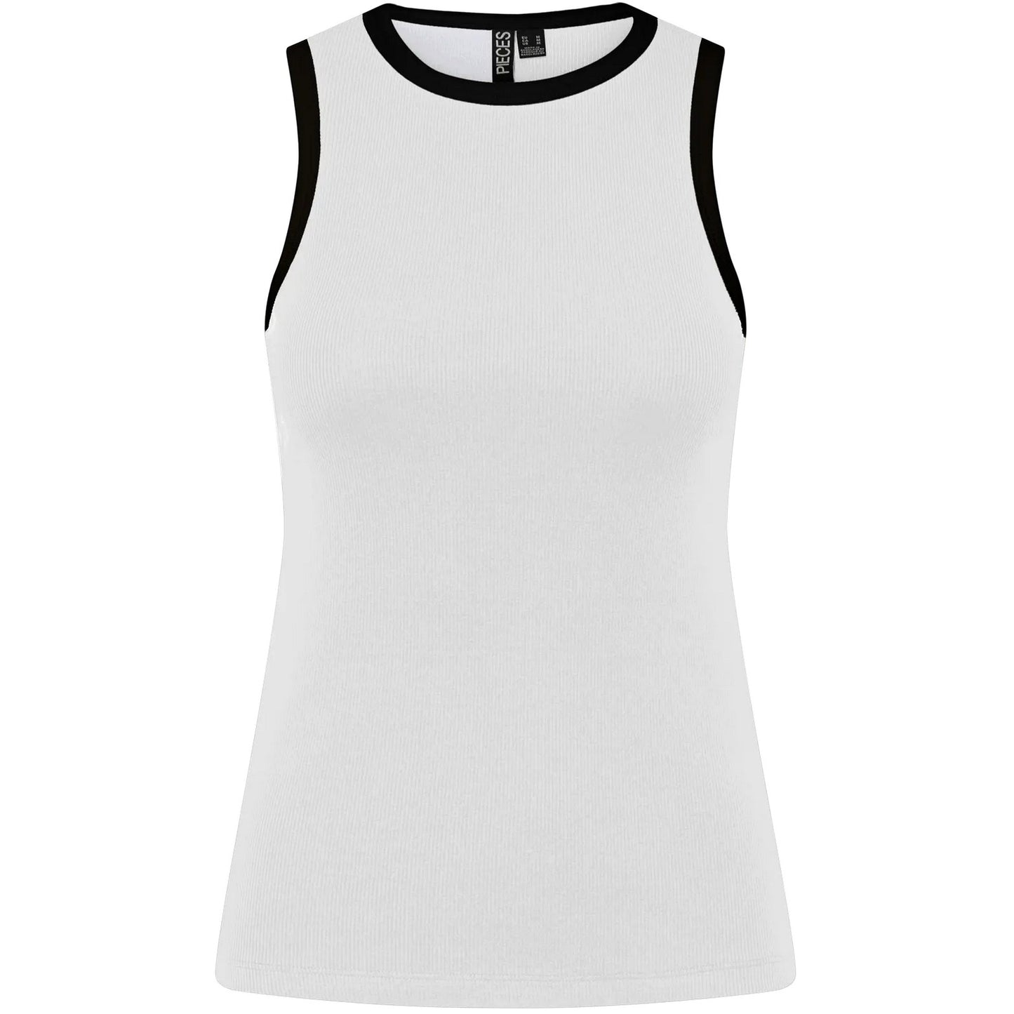 Canotte e top Donna Pieces - Pcmay Boxer Tank Top Jrs Noos Bc - Bianco