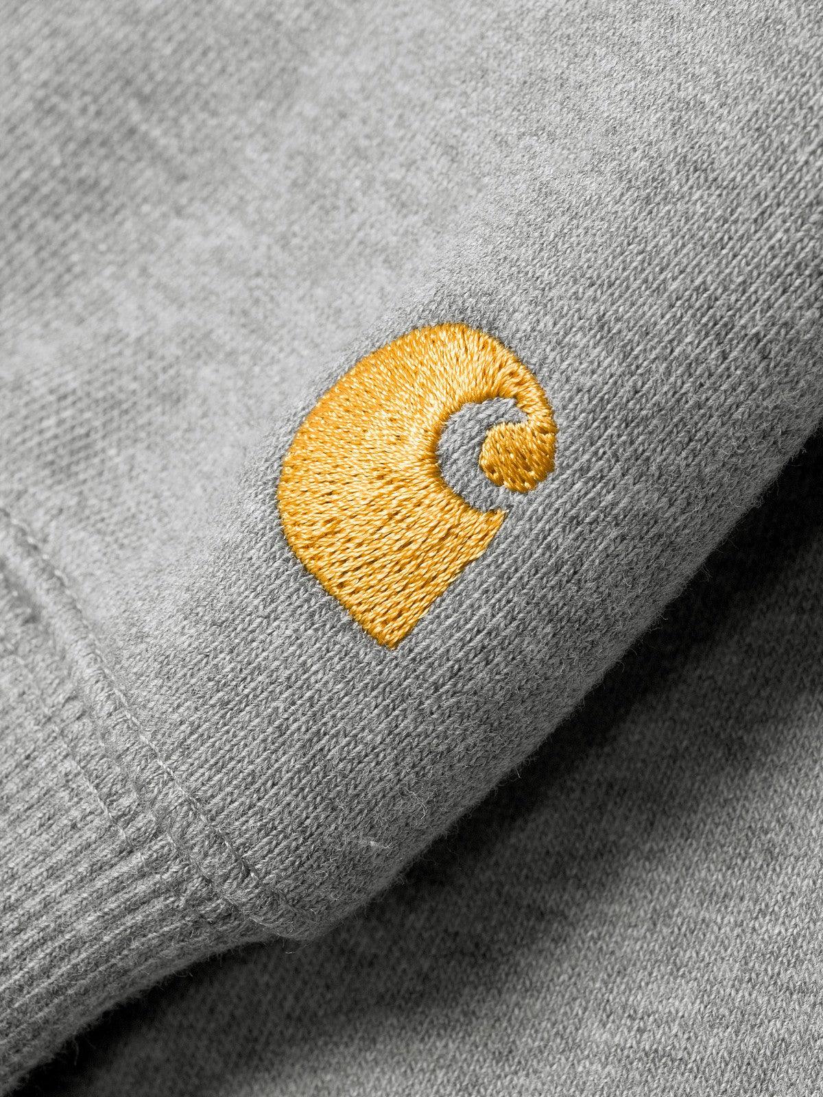 Felpe con cappuccio Uomo Carhartt Wip - Hooded Chase Sweat - Grigio