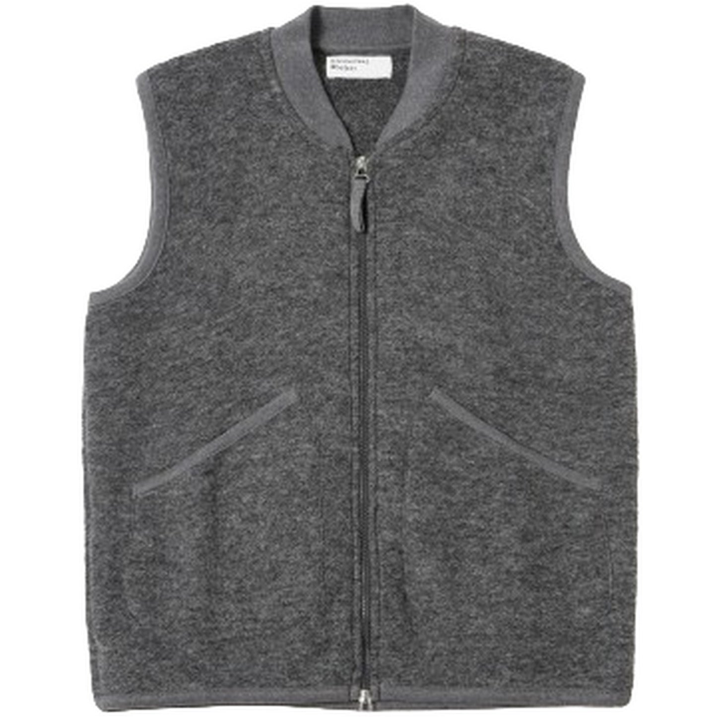 Gilet Uomo Universal Works - Zip Waistcoat - Grigio