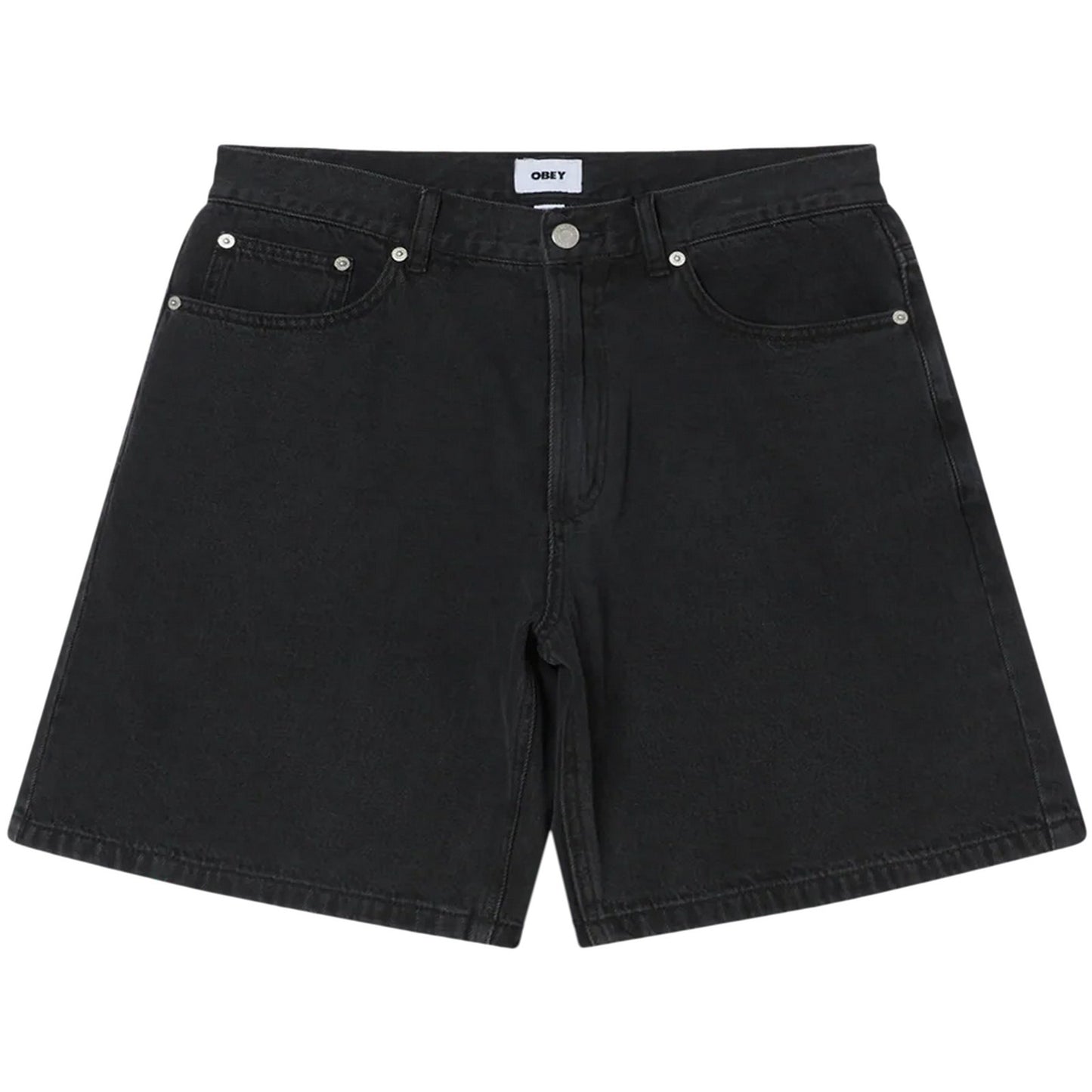 Pantaloncini Uomo Obey - Emerson Denim Short - Nero