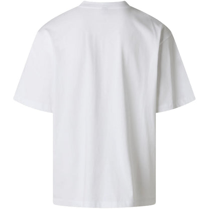 T-shirt Uomo The North Face - M Tnf Essential Simple Dome Os Ss Tee - Bianco