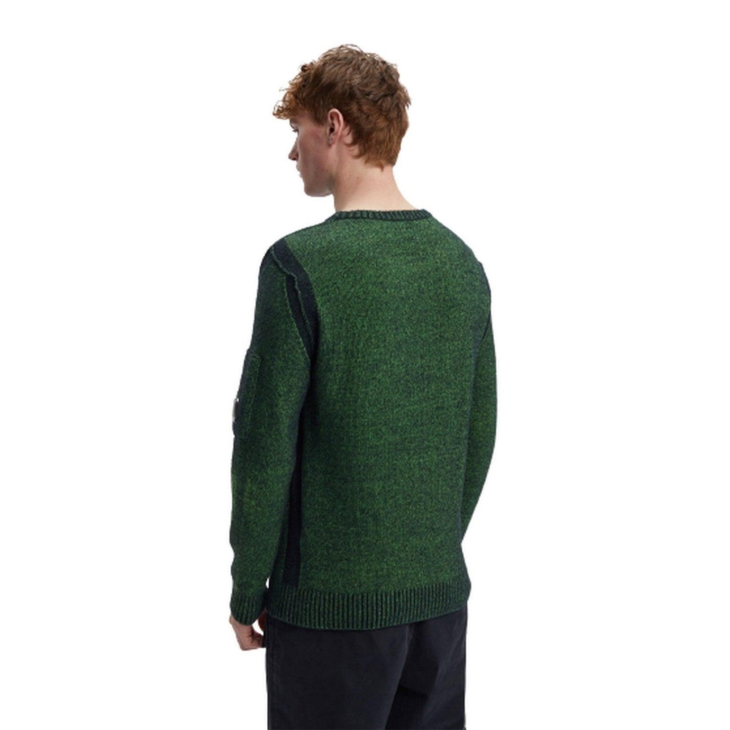 Maglie a manica lunga Uomo C.P. Company - Fleece Knit Jumper - Verde