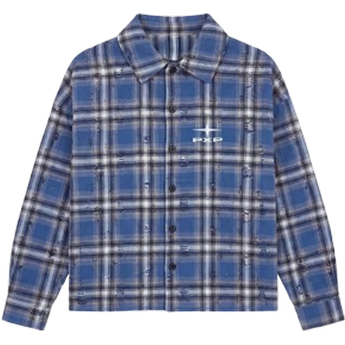 Camicie casual Uomo Project X Paris - Chemises manches longues - Blu