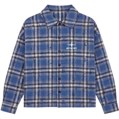 Camicie casual Uomo Project X Paris - Chemises manches longues - Blu