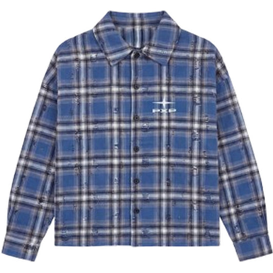 Camicie casual Uomo Project X Paris - Chemises manches longues - Blu
