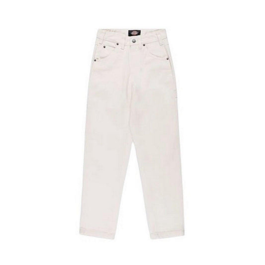 Pantaloni Donna Dickies - Dickies Duck Canvas Pant W - Panna