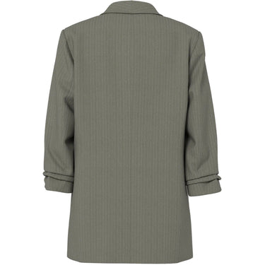 Giacche da abito e blazer Donna Pieces - Pcbosella 3/4 Pinstripe Blazer Noos Bc - Grigio