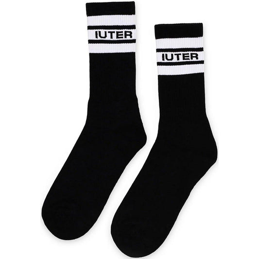 Calze Uomo Iuter - Stripes Socks - Nero