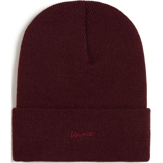 Berretti in maglia Unisex Vans - Classic Script Tall Cuf - Bordeaux