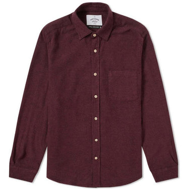 Camicie casual Uomo Portuguese Flannel - Pf Teca L/S Shirt - Bordeaux