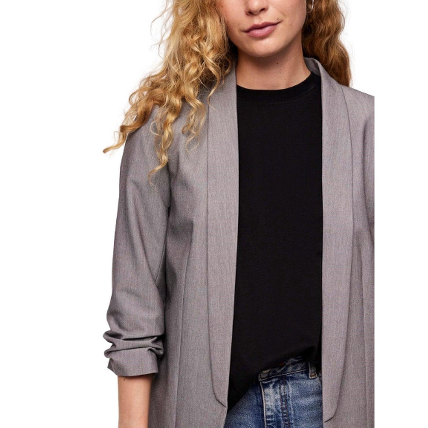 Giacche Donna Pieces - Boss 3/4 Blazer Noos - Grigio