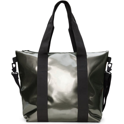 Borse a spalla Unisex Rains - Tote Bag Mini W3 - Argento