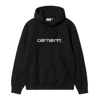 Felpe con cappuccio Uomo Carhartt Wip - Hooded Carhartt Sweat - Nero