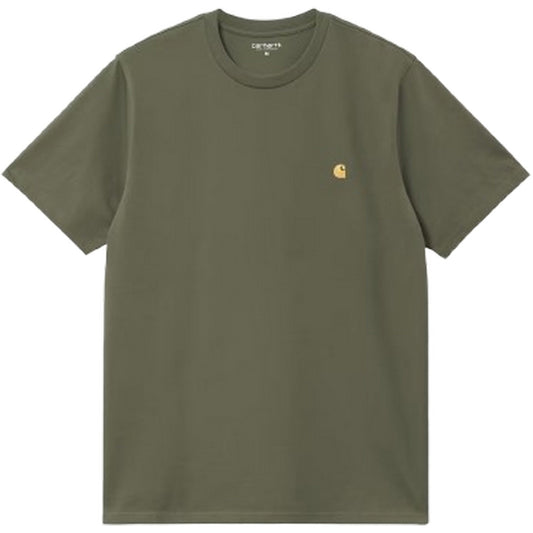 T-shirt Uomo Carhartt Wip - S/S Chase T-Shirt - Verde