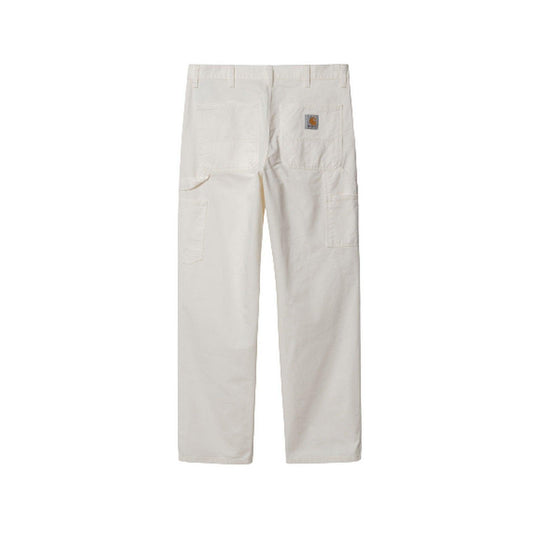 Pantaloni Uomo Carhartt Wip - Single Knee Pant - Bianco