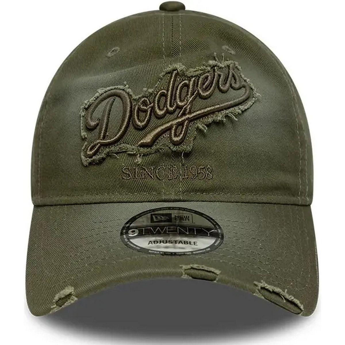 Cappellini da baseball Unisex New Era - Distress Wordmark 9Twenty - Verde