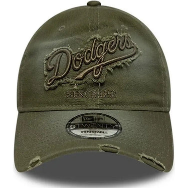 Cappellini da baseball Unisex New Era - Distress Wordmark 9Twenty - Verde