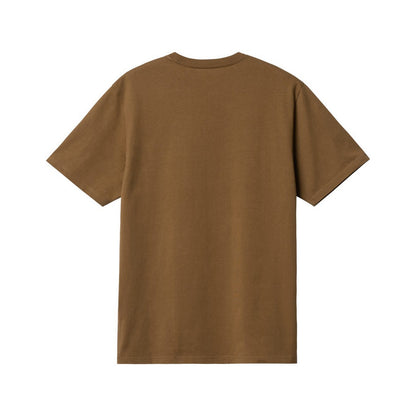 T-shirt Uomo Carhartt Wip - S/S Pocket T-Shirt - Marrone