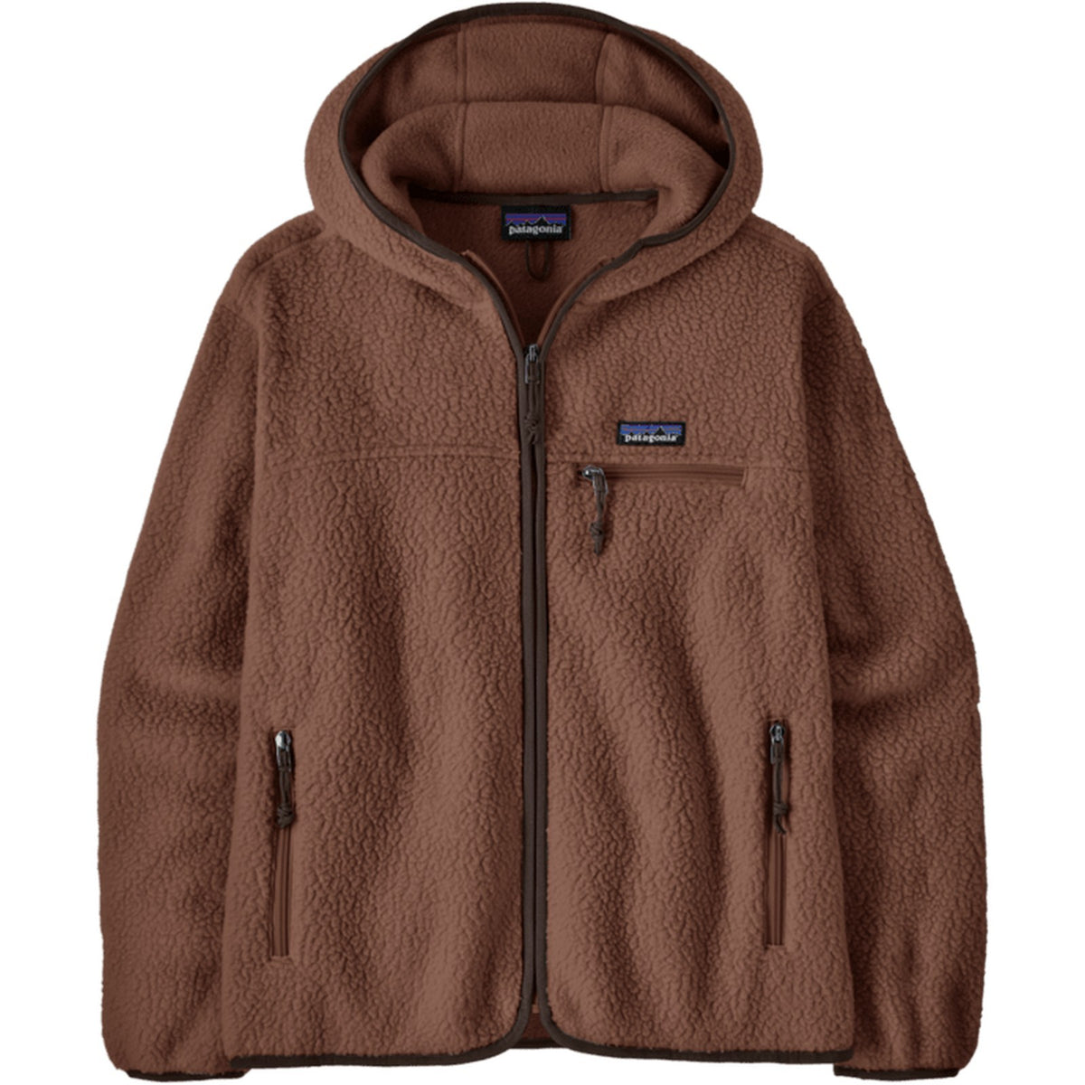 Felpe con cappuccio Donna Patagonia - W's Retro Pile Hoody - Marrone