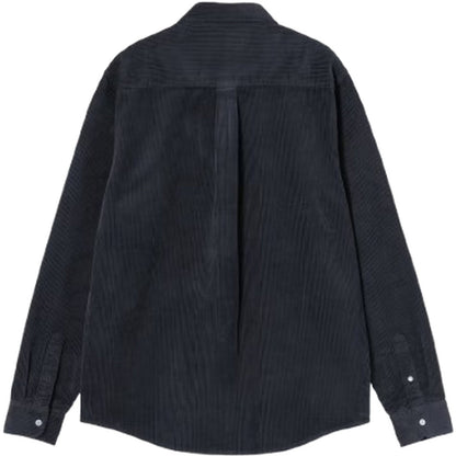 Camicie casual Uomo Carhartt Wip - L/S Madison Cord Shirt - Blu