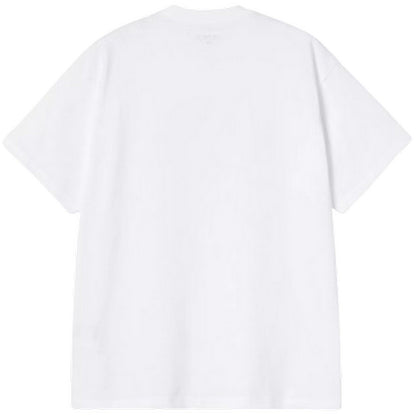 T-shirt Uomo Carhartt Wip - S/S Barbwire C T-Shirt - Bianco