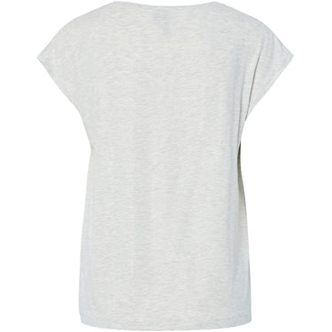 T-shirt Donna Pieces - Pcalice Ss Glitter Tee Jrs Noos Bc - Grigio