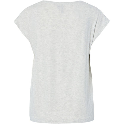 T-shirt Donna Pieces - Pcalice Ss Glitter Tee Jrs Noos Bc - Grigio