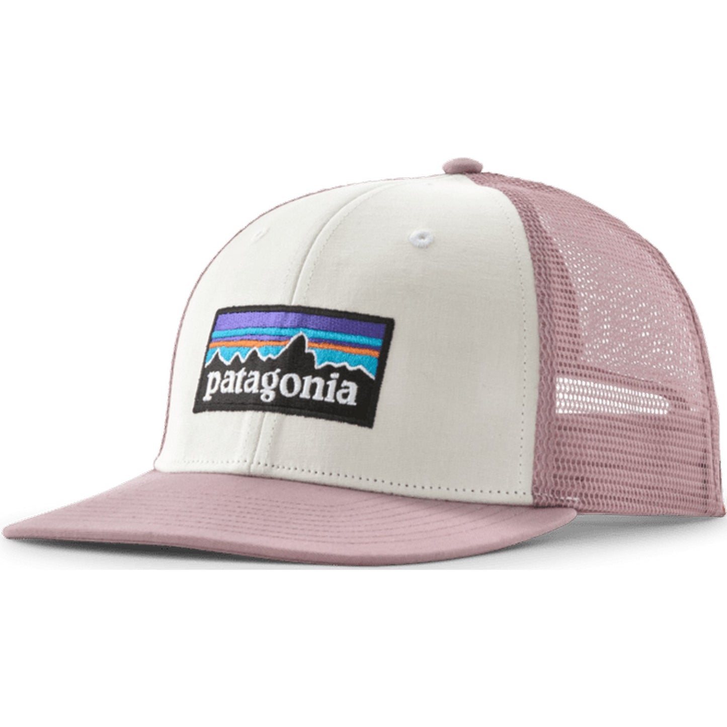 Cappellini da baseball Uomo Patagonia - P-6 Logo Trucker Hat - Bianco