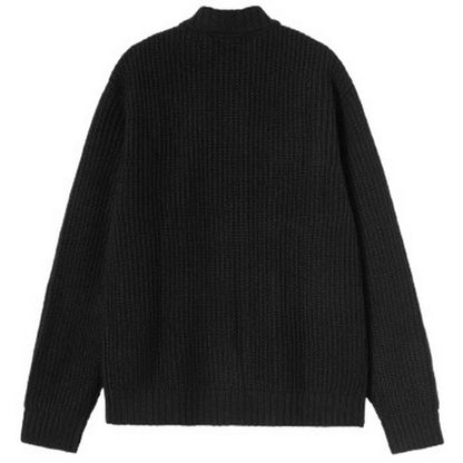 Giacche Uomo Carhartt Wip - Chore Knit Jacket - Nero