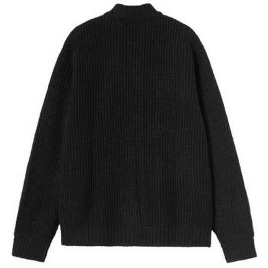 Giacche Uomo Carhartt Wip - Chore Knit Jacket - Nero