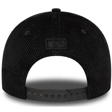 Casquettes de baseball unisexe New Era - Cord 9Forty® Mcrown - Noir