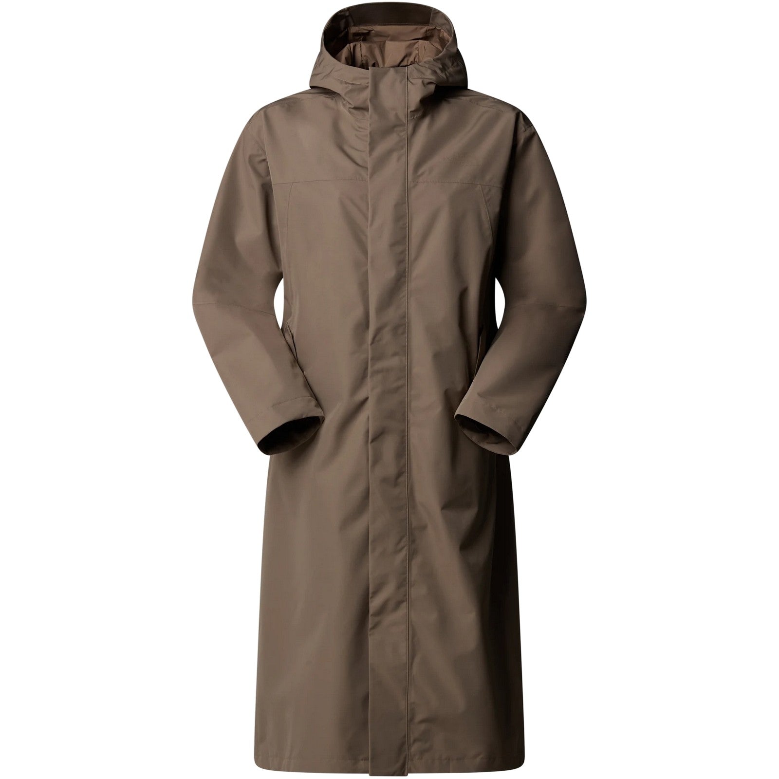 The North Face Damenjacken – W Nukabira Rain Shell Parka – Braun