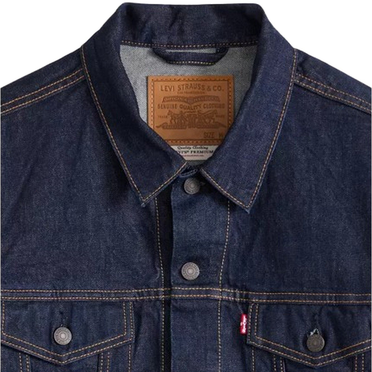 Maglie Uomo Levi's - Relaxed Fit Trucker Wash It Out - Multicolore
