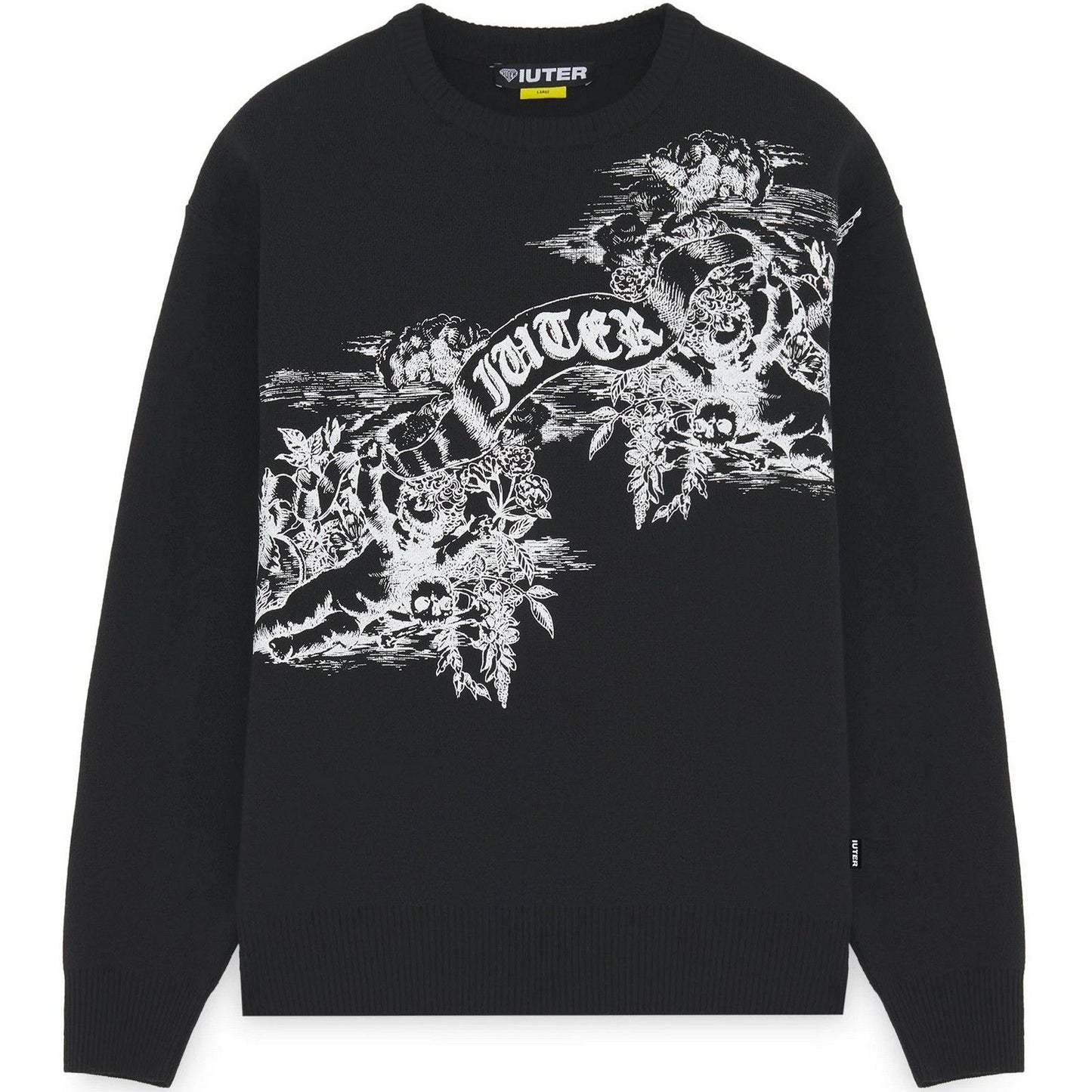 Maglie a manica lunga Uomo Iuter - Paradise Jumper - Nero